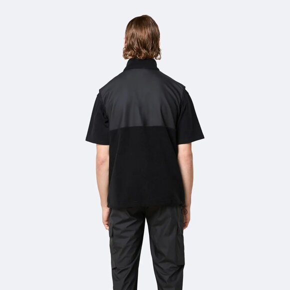 NWT Unisex Rains Fleece Vest Black XXS/XS - Picture 6 of 6